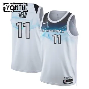 Nike Minnesota Timberwolves Naz Reid Lasten Pelipaita City Edition 2024-25 Swingman Valkoinen Nike Minnesota Timberwolves Naz Reid Lasten Pelipaita City Edition 2024-25 Swingman Valkoinen