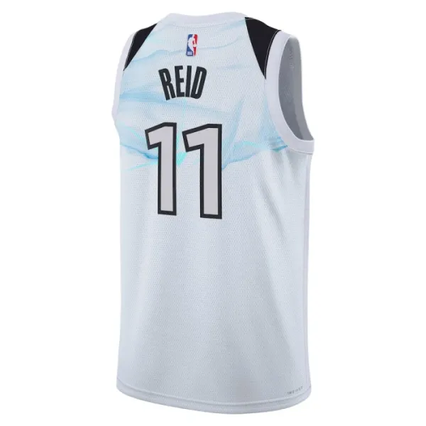 Nike Minnesota Timberwolves Naz Reid Miesten Pelipaita City Edition 2024-25 Swingman Valkoinen