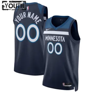 Nike Minnesota Timberwolves Personoitava Lasten Pelipaita Icon Edition Swingman