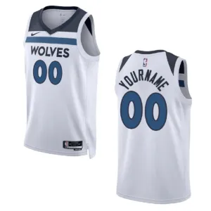 Nike Minnesota Timberwolves Personoitava Miesten Pelipaita Association Edition Swingman Valkoinen Nike Minnesota Timberwolves Personoitava Miesten Pelipaita Association Edition Swingman Valkoinen