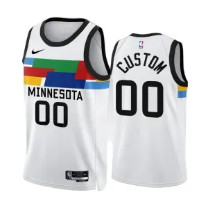 Nike Minnesota Timberwolves Personoitava Miesten Pelipaita City Edition 2022-23 Swingman Valkoinen Nike Minnesota Timberwolves Personoitava Miesten Pelipaita City Edition 2022-23 Swingman Valkoinen