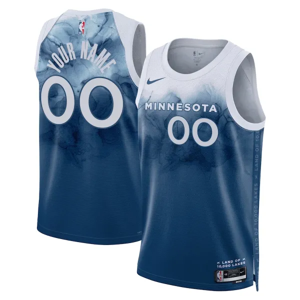 Nike Minnesota Timberwolves Personoitava Miesten Pelipaita City Edition 2023-24 Swingman Sininen Nike Minnesota Timberwolves Personoitava Miesten Pelipaita City Edition 2023-24 Swingman Sininen