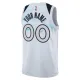 Nike Minnesota Timberwolves Personoitava Miesten Pelipaita City Edition 2024-25 Swingman Valkoinen