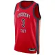 Jordan New Orleans Pelicans CJ McCollum Miesten Pelipaita Statement Edition 2023-24 Swingman Punainen