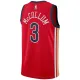 Jordan New Orleans Pelicans CJ McCollum Miesten Pelipaita Statement Edition 2023-24 Swingman Punainen