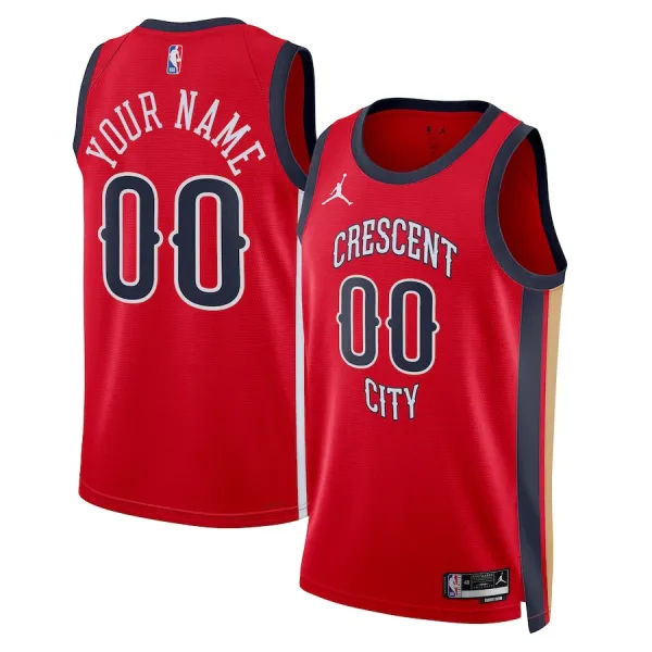 Jordan New Orleans Pelicans Personoitava Miesten Pelipaita Statement Edition 2023-24 Swingman Punainen Jordan New Orleans Pelicans Personoitava Miesten Pelipaita Statement Edition 2023-24 Swingman Punainen