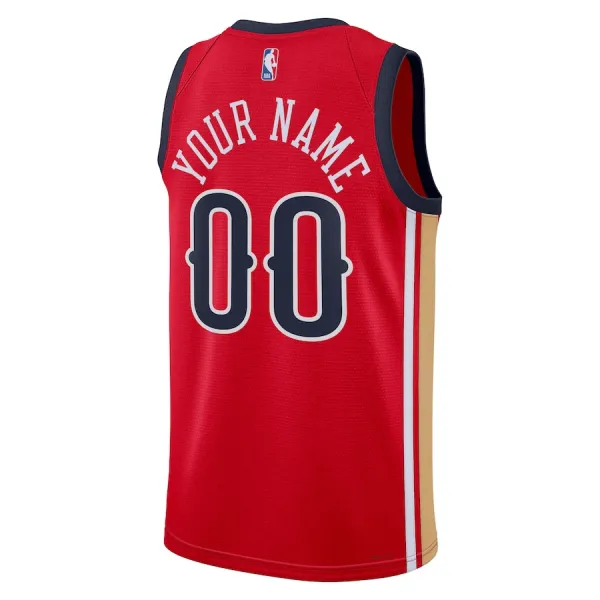 Jordan New Orleans Pelicans Personoitava Miesten Pelipaita Statement Edition 2023-24 Swingman Punainen