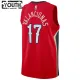 New Orleans Pelicans Jordan jonas valanciunas 17 Lasten Pelipaita Statement Edition Swingman Punainen