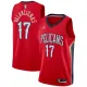 New Orleans Pelicans Jordan jonas valanciunas 17 Miesten Pelipaita Statement Edition Swingman Punainen New Orleans Pelicans Jordan jonas valanciunas 17 Miesten Pelipaita Statement Edition Swingman Punainen