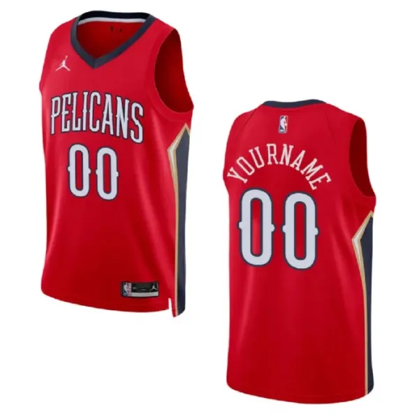 New Orleans Pelicans Jordan Personoitava Miesten Pelipaita Statement Edition Swingman Laivasto New Orleans Pelicans Jordan Personoitava Miesten Pelipaita Statement Edition Swingman Laivasto