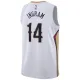 Nike New Orleans Pelicans Brandon Ingram 14 Miesten Pelipaita Association Edition Swingman Valkoinen