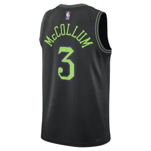 Nike New Orleans Pelicans CJ McCollum 3 Miesten Pelipaita City Edition 2023-24 Swingman Sininen