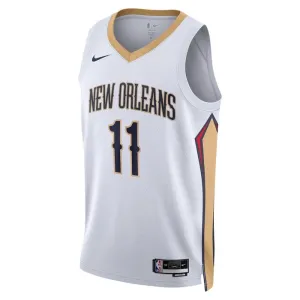 Nike New Orleans Pelicans Dyson Daniels 11 Miesten Pelipaita Association Edition Swingman Valkoinen