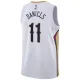 Nike New Orleans Pelicans Dyson Daniels 11 Miesten Pelipaita Association Edition Swingman Valkoinen