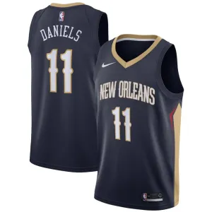 Nike New Orleans Pelicans Dyson Daniels 11 Miesten Pelipaita Icon Edition Swingman Laivasto