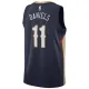 Nike New Orleans Pelicans Dyson Daniels 11 Miesten Pelipaita Icon Edition Swingman Laivasto