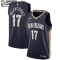 Nike New Orleans Pelicans jonas valanciunas 17 Lasten Pelipaita Icon Edition Swingman Laivasto