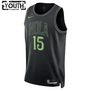Nike New Orleans Pelicans Jose Alvarado Lasten Pelipaita City Edition 2023-24 Swingman Sininen