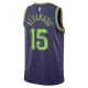 Nike New Orleans Pelicans Jose Alvarado Miesten Pelipaita City Edition 2024-25 Swingman Violetti
