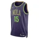 Nike New Orleans Pelicans Jose Alvarado Miesten Pelipaita City Edition 2024-25 Swingman Violetti