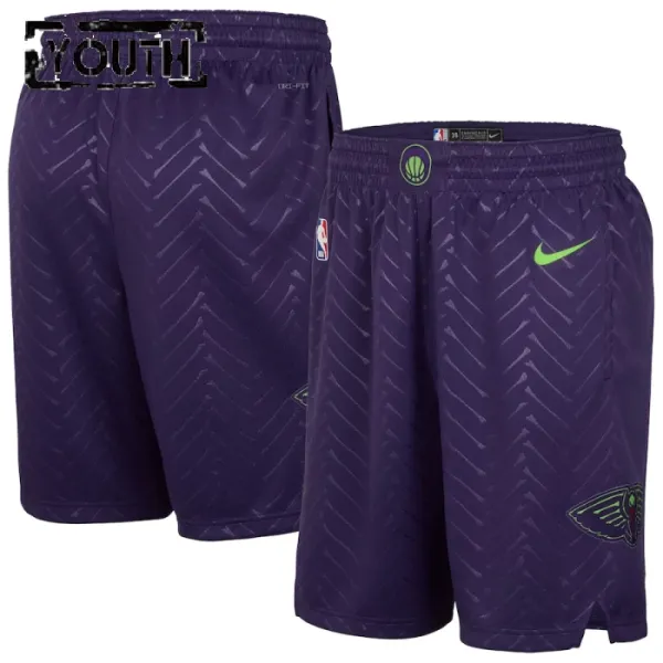 Nike New Orleans Pelicans Lasten Shortsit City Edition 2024-25 Swingman Nike New Orleans Pelicans Lasten Shortsit City Edition 2024-25 Swingman