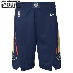 Nike New Orleans Pelicans Lasten Shortsit Icon Edition Swingman