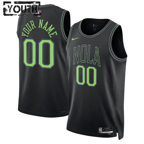 Nike New Orleans Pelicans Personoitava Lasten Pelipaita City Edition 2023-24 Swingman Nike New Orleans Pelicans Personoitava Lasten Pelipaita City Edition 2023-24 Swingman