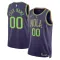Nike New Orleans Pelicans Personoitava Miesten Pelipaita City Edition 2024-25 Swingman Violetti