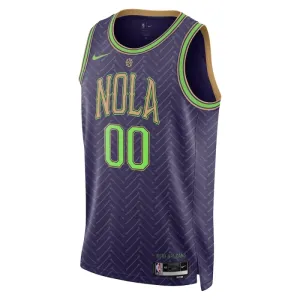 Nike New Orleans Pelicans Personoitava Miesten Pelipaita City Edition 2024-25 Swingman Violetti