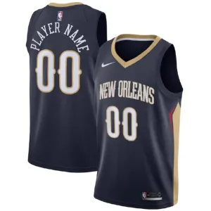 Nike New Orleans Pelicans Personoitava Miesten Pelipaita Icon Edition Swingman Laivasto