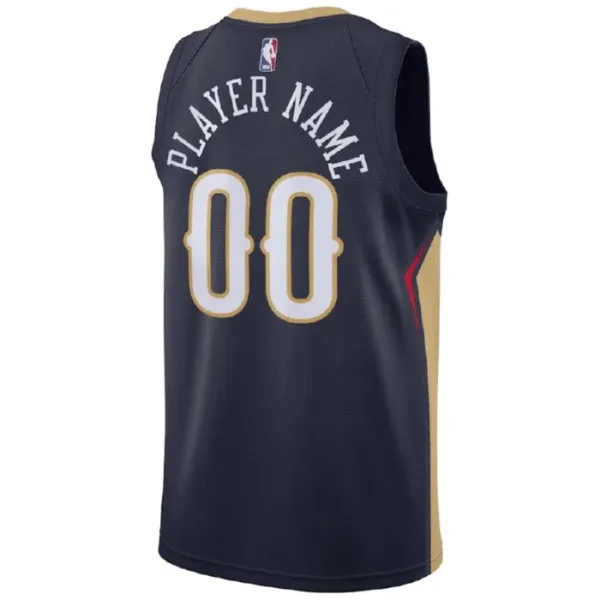 Nike New Orleans Pelicans Personoitava Miesten Pelipaita Icon Edition Swingman Laivasto