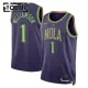 Nike New Orleans Pelicans Zion Williamson Lasten Pelipaita City Edition 2024-25 Swingman Violetti Nike New Orleans Pelicans Zion Williamson Lasten Pelipaita City Edition 2024-25 Swingman Violetti