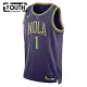 Nike New Orleans Pelicans Zion Williamson Lasten Pelipaita City Edition 2024-25 Swingman Violetti
