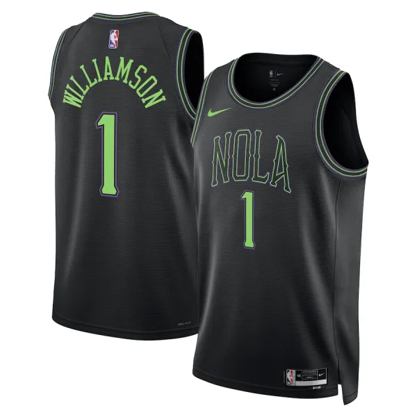 Nike New Orleans Pelicans Zion Williamson Miesten Pelipaita City Edition 2023-24 Swingman Sininen Nike New Orleans Pelicans Zion Williamson Miesten Pelipaita City Edition 2023-24 Swingman Sininen