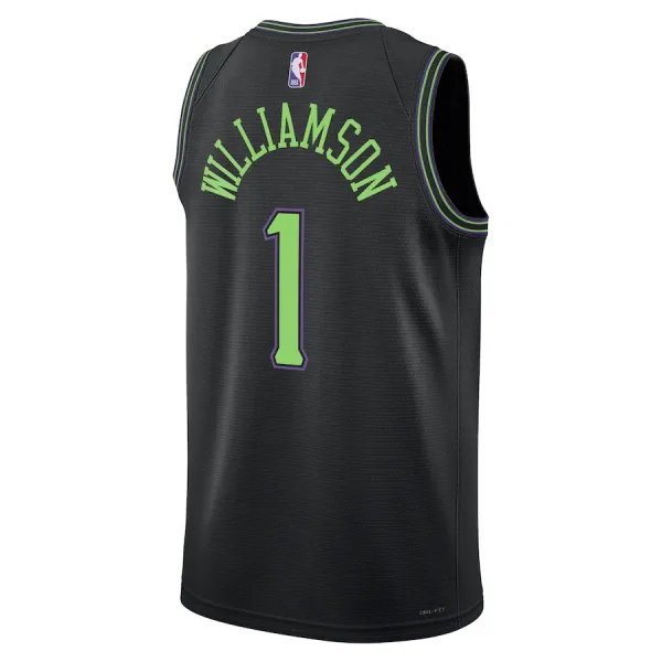 Nike New Orleans Pelicans Zion Williamson Miesten Pelipaita City Edition 2023-24 Swingman Sininen