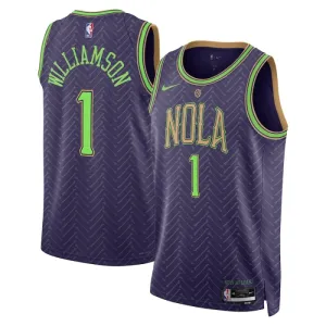 Nike New Orleans Pelicans Zion Williamson Miesten Pelipaita City Edition 2024-25 Swingman Violetti Nike New Orleans Pelicans Zion Williamson Miesten Pelipaita City Edition 2024-25 Swingman Violetti