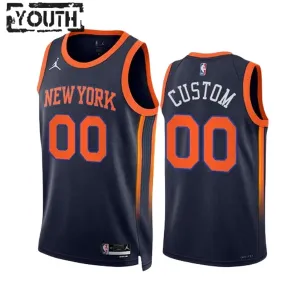 New York Knicks Jordan Personoitava Lasten Pelipaita Statement Edition Swingman Laivasto New York Knicks Jordan Personoitava Lasten Pelipaita Statement Edition Swingman Laivasto