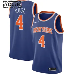 Nike New York Knicks Derrick Rose 4 Lasten Pelipaita Icon Edition Swingman