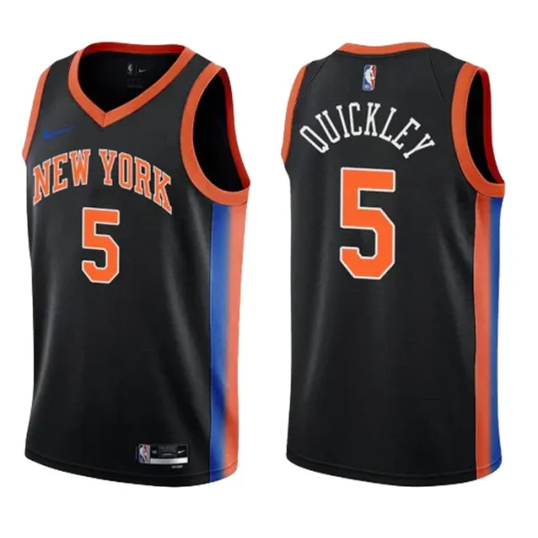 Nike New York Knicks Immanuel Quickley 5 Miesten Pelipaita City Edition 2022-23 Swingman Nike New York Knicks Immanuel Quickley 5 Miesten Pelipaita City Edition 2022-23 Swingman