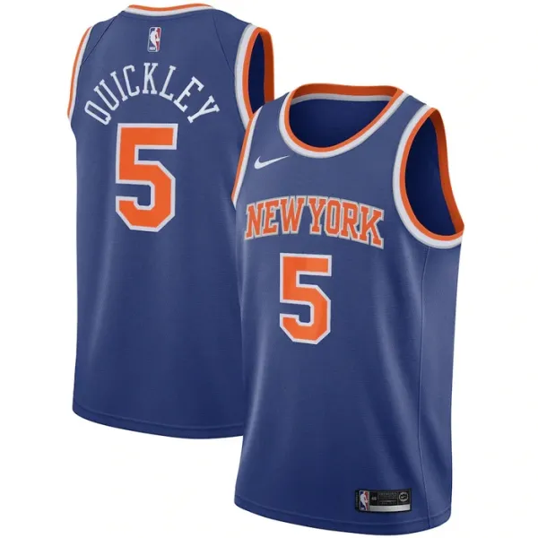 Nike New York Knicks Immanuel Quickley 5 Miesten Pelipaita Icon Edition Swingman Nike New York Knicks Immanuel Quickley 5 Miesten Pelipaita Icon Edition Swingman