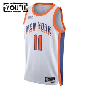 Nike New York Knicks Jalen Brunson Lasten Pelipaita City Edition 2024-25 Swingman Valkoinen