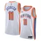 Nike New York Knicks Jalen Brunson Miesten Pelipaita City Edition 2024-25 Swingman Valkoinen