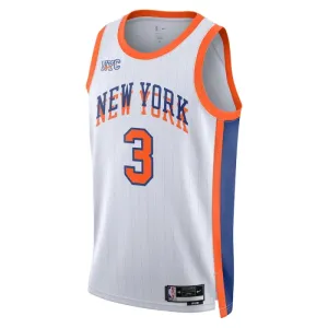 Nike New York Knicks Josh Hart Miesten Pelipaita City Edition 2024-25 Swingman Valkoinen
