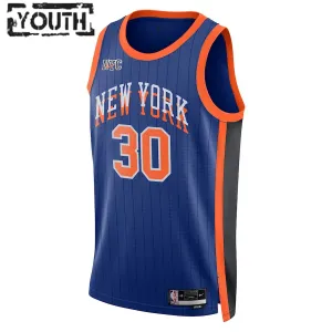 Nike New York Knicks Julius Randle Lasten Pelipaita City Edition 2023-24 Swingman Sininen