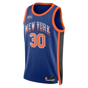 Nike New York Knicks Julius Randle Miesten Pelipaita City Edition 2023-24 Swingman Sininen