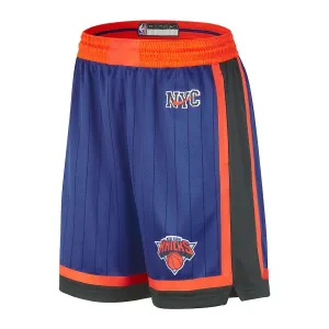 Nike New York Knicks Miesten Shortsit City Edition 2023-24 Swingman Sininen