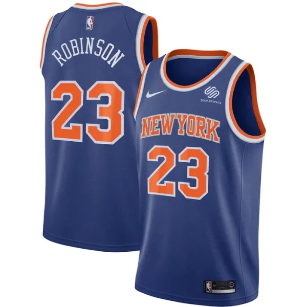 Nike New York Knicks Mitchell Robinson 23 Miesten Pelipaita Icon Edition Swingman Nike New York Knicks Mitchell Robinson 23 Miesten Pelipaita Icon Edition Swingman