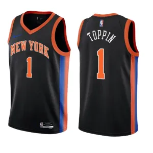 Nike New York Knicks Obi Toppin 1 Miesten Pelipaita City Edition 2022-23 Swingman