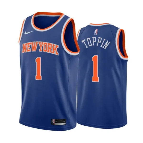 Nike New York Knicks Obi Toppin 1 Miesten Pelipaita Icon Edition Swingman Nike New York Knicks Obi Toppin 1 Miesten Pelipaita Icon Edition Swingman