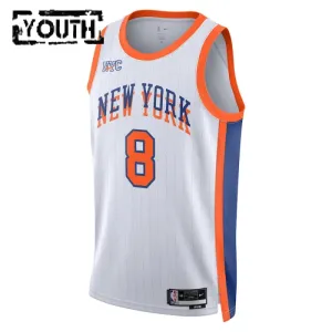 Nike New York Knicks Og Anunoby Lasten Pelipaita City Edition 2024-25 Swingman Valkoinen